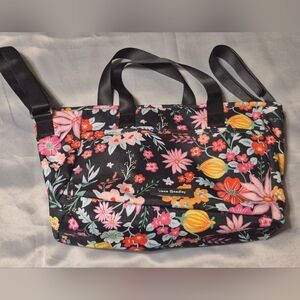Vera Bradley Multicolor Floral Tote With Sections